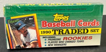 1990 Topps Baseball Traded Set Factory Sealed