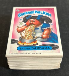 1987 Garbage Pail Kids Series 7 Complete Set