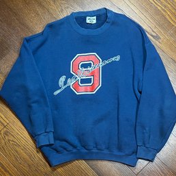 TED WILLIAMS PULLOVER SWEATSHIRT ~ BOSTON RED SOX ~ XL
