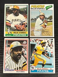 WILLIE STARGELL HOF BASEBALL LOT 1976 - 1979