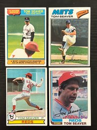 TOM SEAVER HOF BASEBALL LOT 1976 - 1982