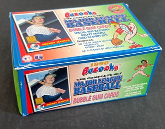 1996 BAZOOKA BASEBALL COMPLETE SET BOX