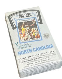 1989 UNC BASKETBALL SECOND EDITION BOX JORDAN COLLEGE CARDS FACTORY SEALED
