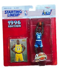 SHAQUILLE O'NEAL 1996 Starting Lineup SLU With Card