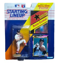 ROGER CLEMENS 1992 Starting Lineup SLU With Card & POSTER