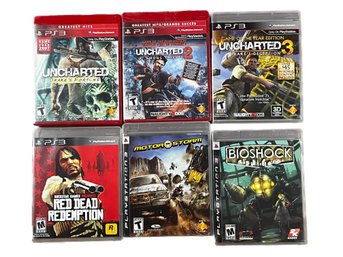 PS3 Video Game Lot Of 6
