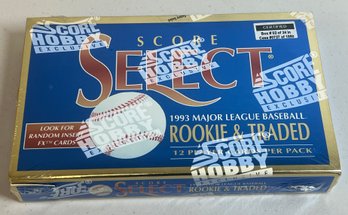 1993 SCORE SELECT BASEBALL BOX FACTORY SEALED