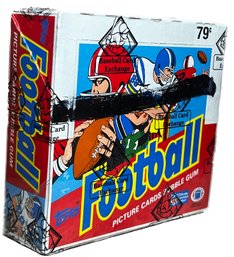 1988 Topps Football Cello Box 24 Packs ~ BBCE AUTHENTICATED ~ BO JACKSON ROOKIE YEAR