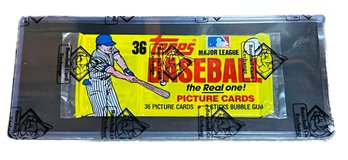 1982 TOPPS BASEBALL GROCERY RACK PACK BBCE AUTHENTICATED ~ STARS SHOWING