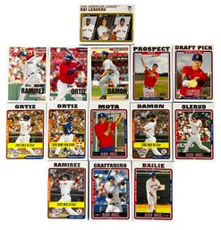 BOSTON RED SOX 2005 TOPPS LOT OF 14