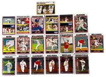 BOSTON RED SOX 2004 & 2005 TOPPS LOT OF 20