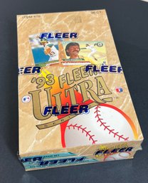 1993 FLEER ULTRA BASEBALL BOX FACTORY SEALED 36 PACKS