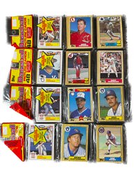 1987 TOPPS BASEBALL RACK PACKS (4) FACTORY SEALED ~ BONDS / CANSECO ROOKIES