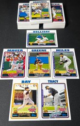 2005 TOPPS OPENING DAY BASEBALL LOT OF 125 CARDS