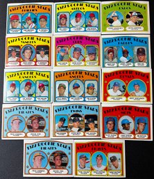 1972 Topps Baseball Rookie Card Lot Of 11