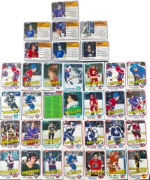 1981 - 82 TOPPS HOCKEY LOT OF 35