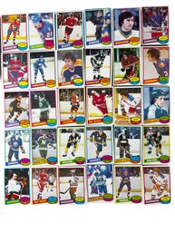 1980 - 1981 O-PEE-CHEE HOCKEY LOT OF 30