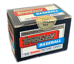 1992 TOPPS GOLD BASEBALL CARD LE COLLECTORS TRADED SERIES SEALED