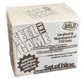 Feel The Game 23kt Gold Cards Limited Edition Box Factory Sealed