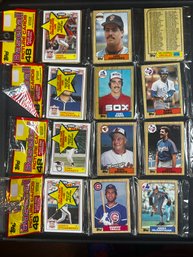 1987 TOPPS BASEBALL RACK PACK LOT OF 4 ~ FACTORY SEALED