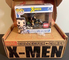 Funko Pop! Rides Marvel Collector Corps X-Men Vinyl Bobble Figure