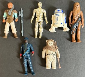ORIGINAL STAR WARS ACTION FIGURES LOT WITH WEAPONS