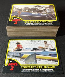 1978 Jaws 2 Trading Card Set