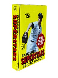 1980 Topps Baseball Superstars Photo Cards 48ct Box