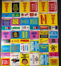 1983 FLEER GOES MAD STICKERS LOT