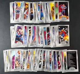 1994 SKYBOX SUPERMAN COMPLETE 90 CARD SET