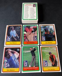 1981 DONRUSS GOLF COMPLETE 66 CARD SET ~ JACK NICKLAUS ROOKIE