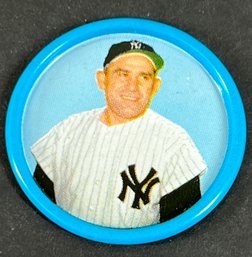 1962 Salada Baseball Coin Yogi Berra New York Yankees