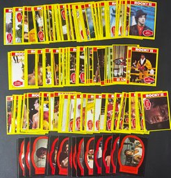 1979 Topps Rocky 2 Trading Card Lot With Stickers