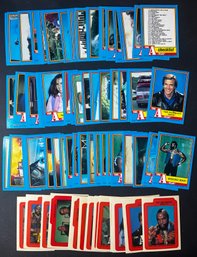 1983 Topps A-team Trading Card Lot With Stickers