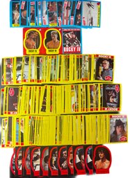 1979 Topps ROCKY TRADING CARD LOT WITH STICKERS ~ Over 300 Cards