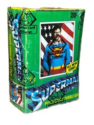1978 TOPPS SUPERMAN SERIES 2 UNOPENED BOX ~ 36 PACKS BBCE AUTHENTICATED