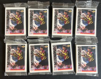 1994 UPPER DECK MINUTE MAID WORLD CUP SOCCER SEALED COMPLETE SET - LOT OF 4