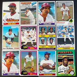 VINTAGE TOPPS BASEBALL LOT HOF 1970'S 1980'S