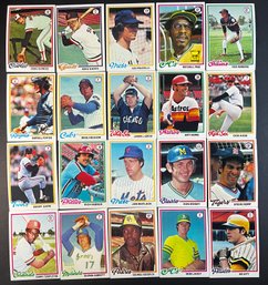 1978 Topps Baseball Lot