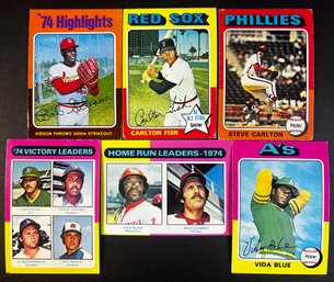 1975 Topps Baseball STAR Lot