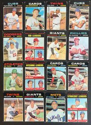 1971 TOPPS BASEBALL LOT