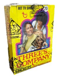 1978 Topps Threes Company Trading Cards BBCE CERTIFIED Unopened Box 36ct Wax Packs