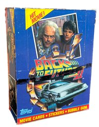 1989 Topps Back To The Future 2 Trading Card BOX 36 PACKS