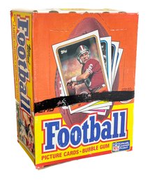 1988 TOPPS FOOTBALL BOX WITH 36 FACTORY SEALED PACKS ~ BO JACKSON ROOKIE YEAR