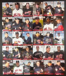2001 Pawtucket Red Sox Complete Team Issued Set