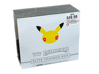 Pokemon Celebrations Elite Trainer Box FACTORY SEALED