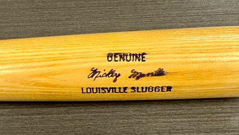 Mickey Mantle Louisville Slugger Baseball Bat With Rookie Style Embossment Signature