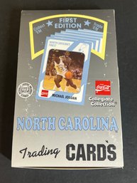 1989 UNC BASKETBALL FIRST EDITION BOX JORDAN COLLEGE CARDS