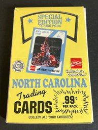 1989 UNC BASKETBALL SPECIAL EDITION BOX JORDAN COLLEGE CARDS