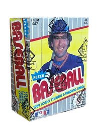 1989 FLEER BASEBALL BOX 36 UNOPENED PACKS FASC (FROM A SEALED CASE) BBCE AUTHENTICATED ~ CODE 90762